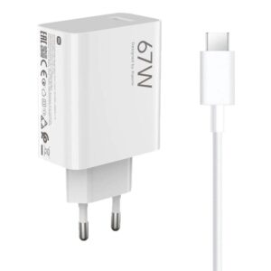Xiaomi Cargador de pared Hypercharge 67W MDY12EH + Cable (Type-a)